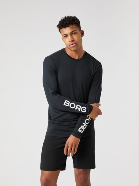Björn Borg Borg Long Sleeve T-shirt Sort, S