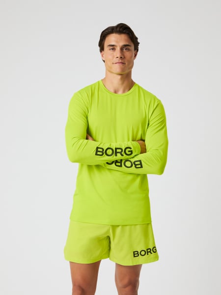 Björn Borg Borg Long Sleeve T-shirt Grøn, XL