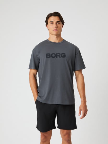 Björn Borg Borg Gym Oversized T-shirt Grå, S