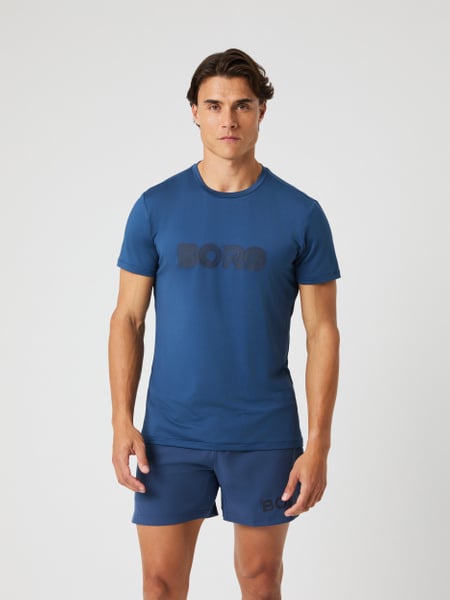Björn Borg Borg Graphic T-shirt Blå, S