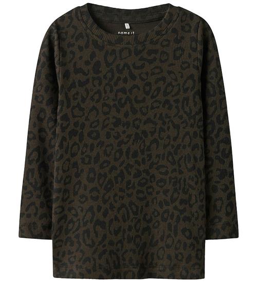 Name It Bluse - Rib - Leo - NmfLeleo - Delicioso