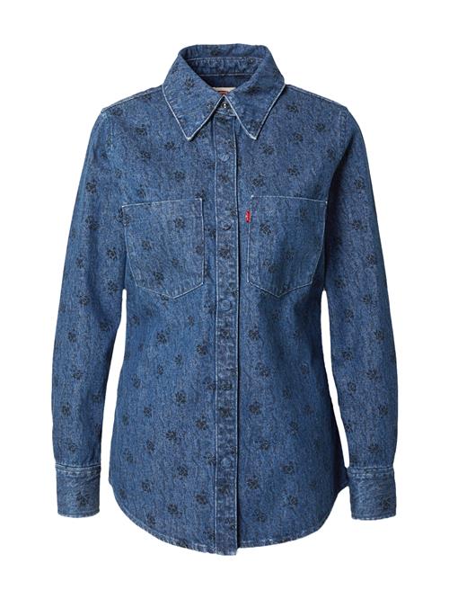 LEVI'S ® Bluse 'Wellthread'  blue denim / sort