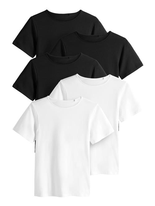The Set Shirts  sort / hvid