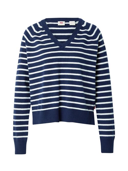 LEVI'S ® Pullover 'TARA'  marin / hvid