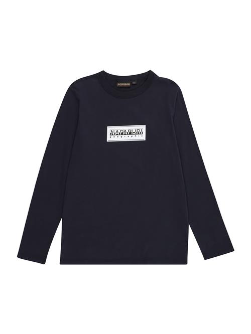 Se NAPAPIJRI Shirts 'S-CHAMOIS'  marin / hvid ved About You