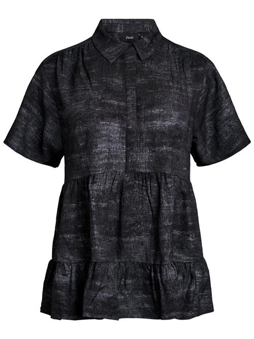 Zizzi Bluse 'ESANNY'  sort