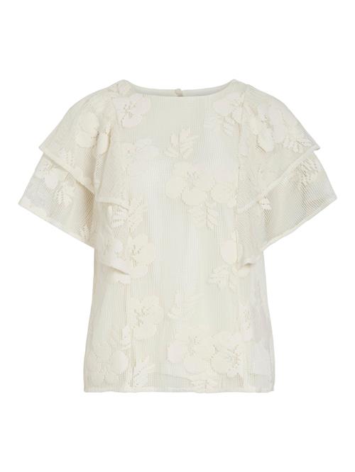 VILA Bluse 'VIHOLA'  uldhvid
