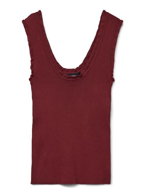 VERO MODA Pullover 'VMWONDER'  vinrød
