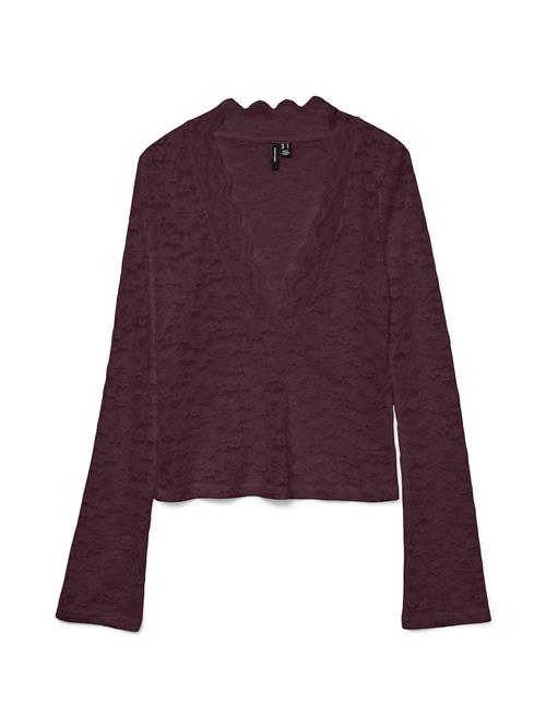 VERO MODA Shirts 'VMDEA'  vinrød