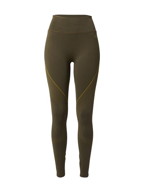 UNDER ARMOUR Sportsbukser 'Vanish'  sennep / oliven