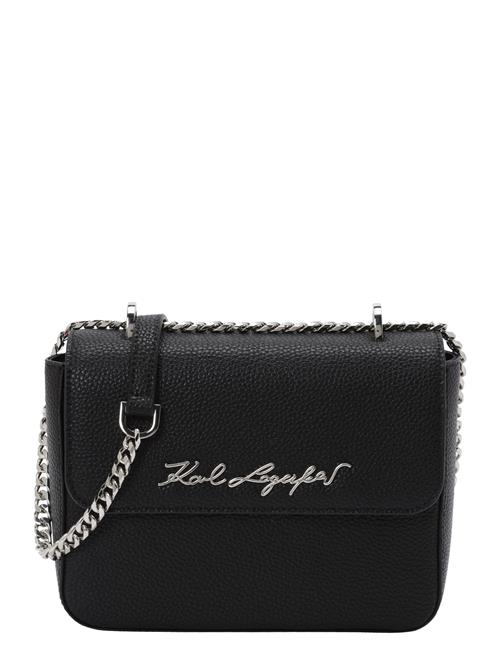 Karl Lagerfeld Skuldertaske  sort / sølv
