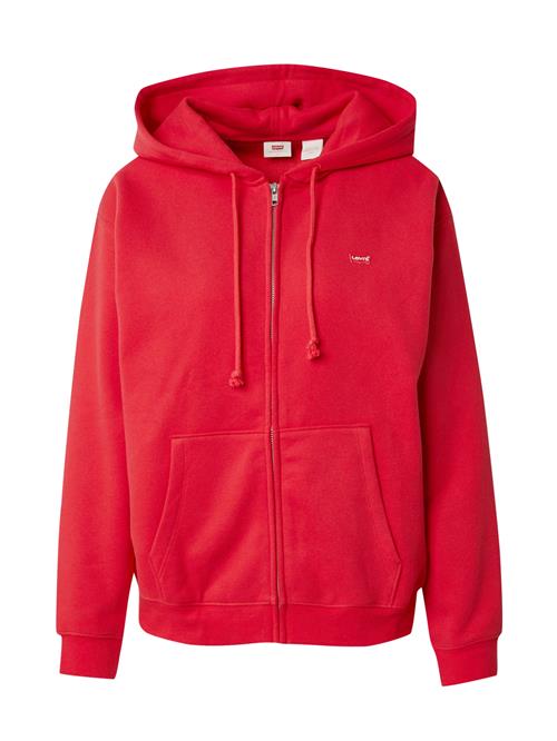 LEVI'S ® Sweatjakke 'Everyday Zip Hoodie'  rød