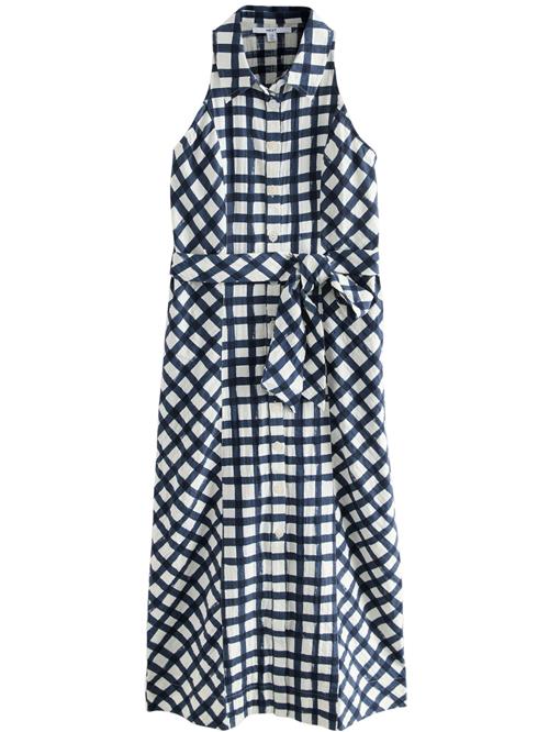 Next Blusekjole  navy / hvid