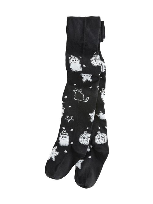 Next Strømpebukser 'Halloween Sparkle'  sort / hvid