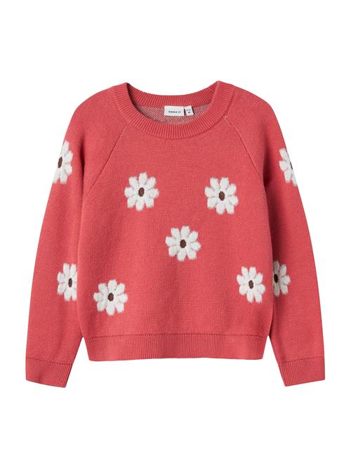 NAME IT Pullover 'NMFLEIA'  brun / rosé / hvid