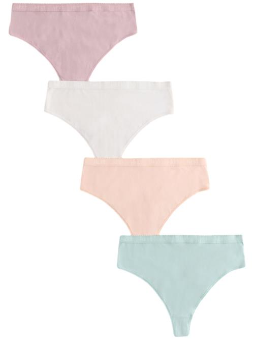 Next String  lysebeige / lyseblå / eosin / hvid