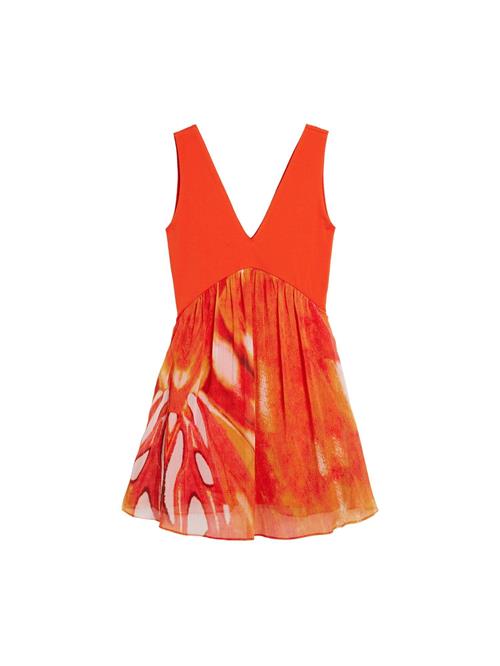 Desigual Kjole  beige-meleret / orange