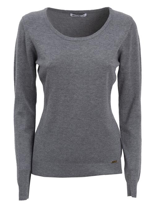 Influencer Pullover  grå