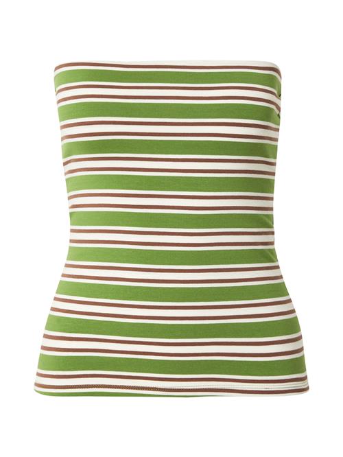 TOPSHOP Overdel  brun / grøn / hvid
