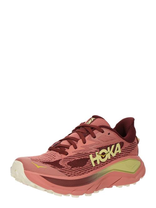 HOKA Løbesko 'CHALLENGER 8'  lemon / lyserød / burgunder