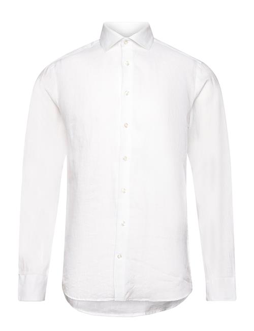 Se Bs Perth Casual Slim Fit Shirt Bruun & Stengade White ved Booztlet