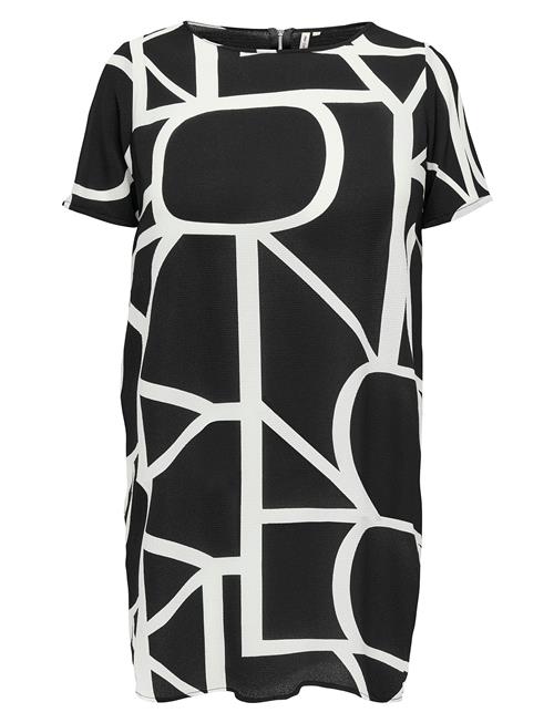 Carlux Life Ss Tunic Dress Wvn Noos ONLY Carmakoma Black