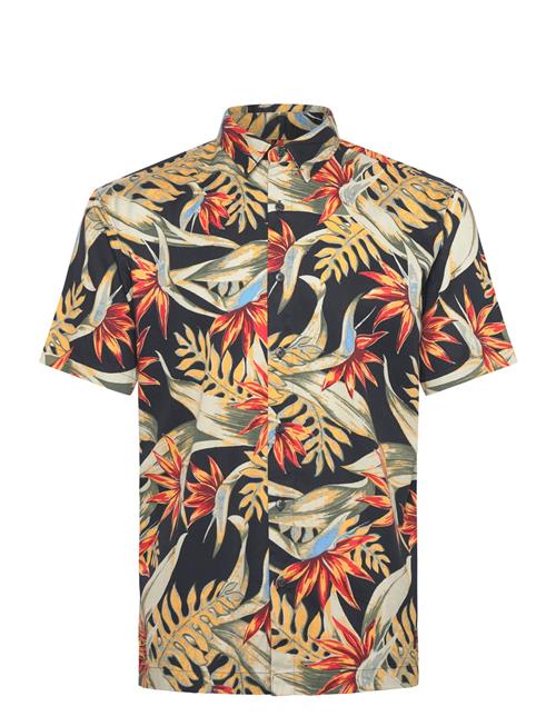Se Hawaiian Print Shirt Superdry Navy ved Booztlet