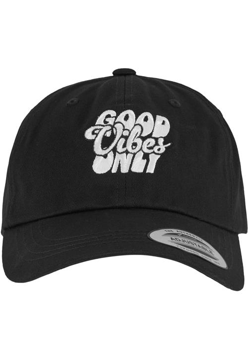 Mister Tee Hætte 'Good Vibes Only'  sort / hvid