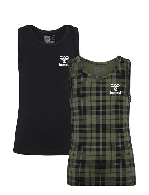 Hmlnolan Tank Top 2-Pack Hummel Khaki