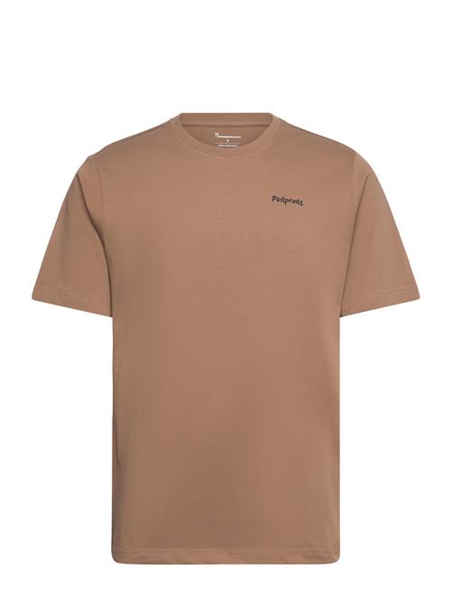 Regular Short Sleeve Heavy Single J Knowledge Cotton Apparel Brown