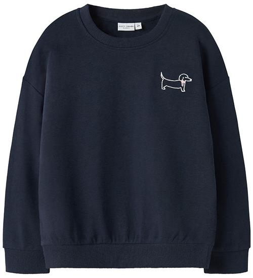 Name It Sweatshirt - NmfVallene - Navy Blazer/Dog Bow