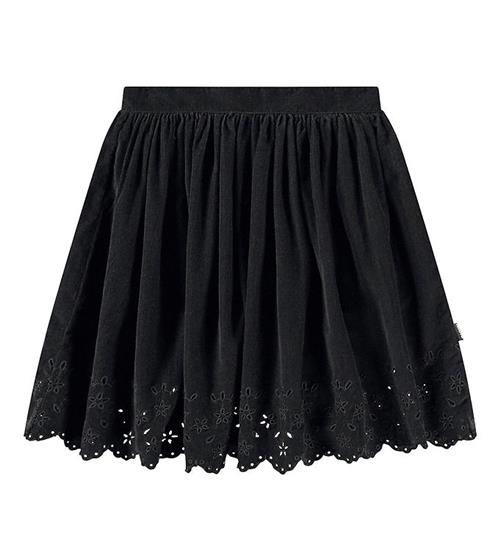 Se Molo Nederdel - Fløjl - Bellis - Black ved KidsWorld