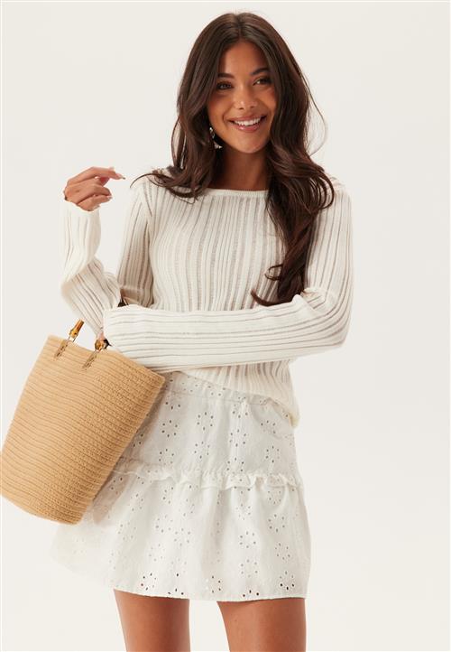BUBBLEROOM Structure Knitted Top