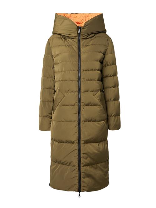 RINO & PELLE Vinterfrakke  oliven / orange