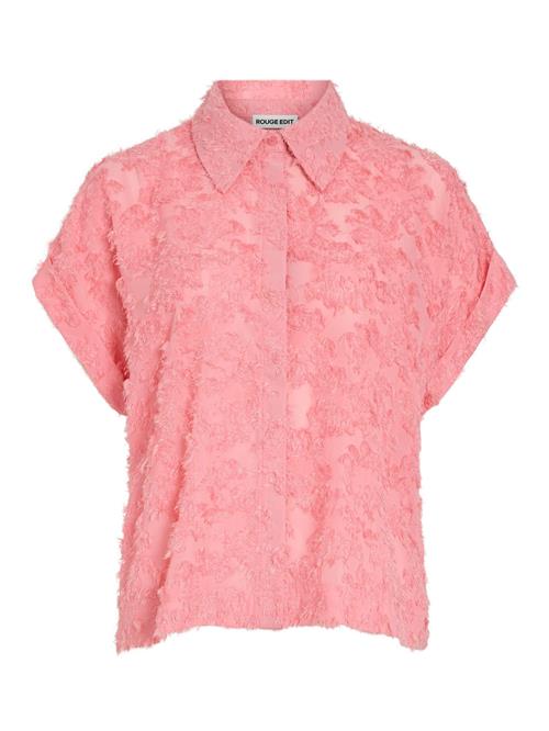 ROUGE EDIT Bluse 'VIKYOTO'  lyserød