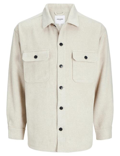 Jack & Jones Jjebradley Ollie Overshirt Ls Noos Jack & J S Beige