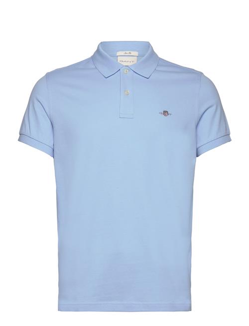 Slim Shield Ss Pique Polo GANT Blue