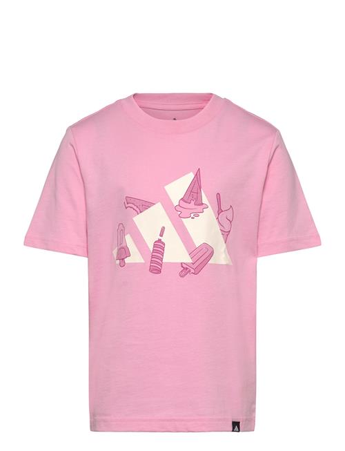 Lk L Ice Tee Adidas Sportswear Pink