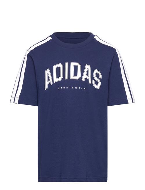 J C Colleg Tee Adidas Sportswear Navy