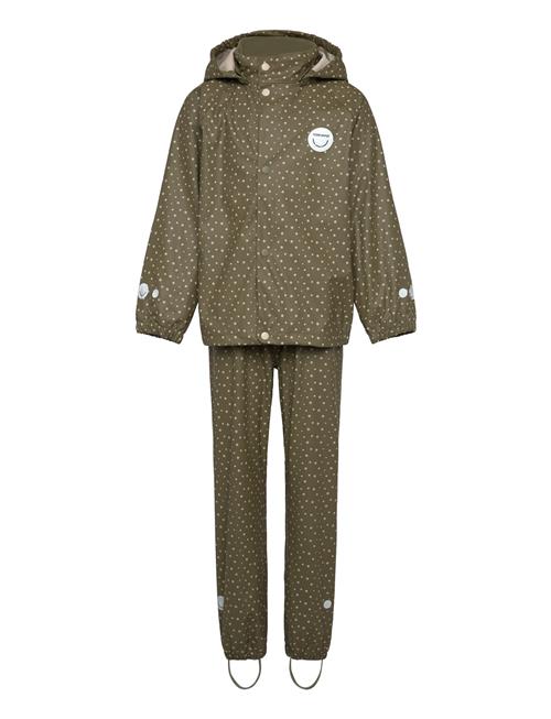 Jolly Print Rain Set Viking Khaki