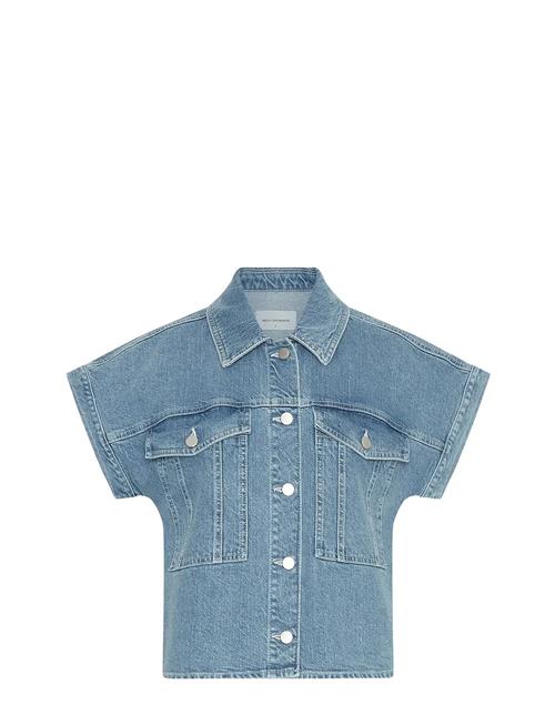 Mschelida Ada Ss Denim Shirt MSCH Copenhagen Blue