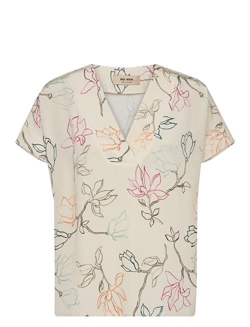 Mmmargie Leavy Blouse MOS MOSH Cream