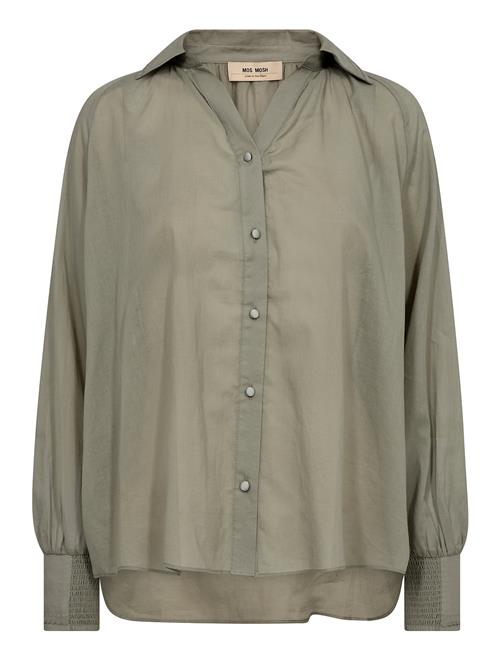 Mmmarcela Voile Shirt MOS MOSH Grey