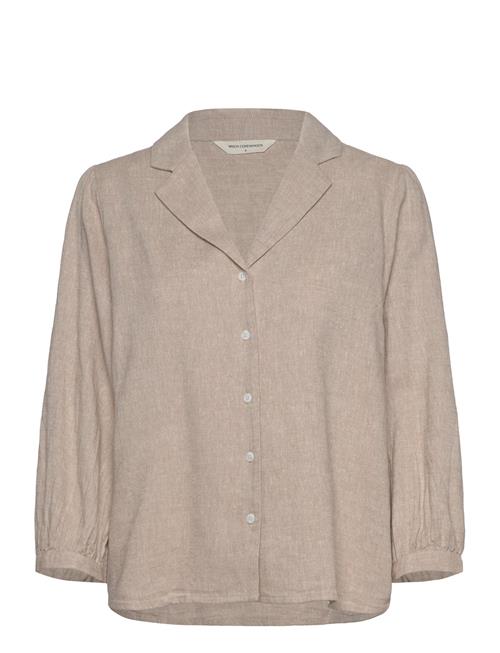 Mschpennie Ginia 3/4 Shirt MSCH Copenhagen Beige