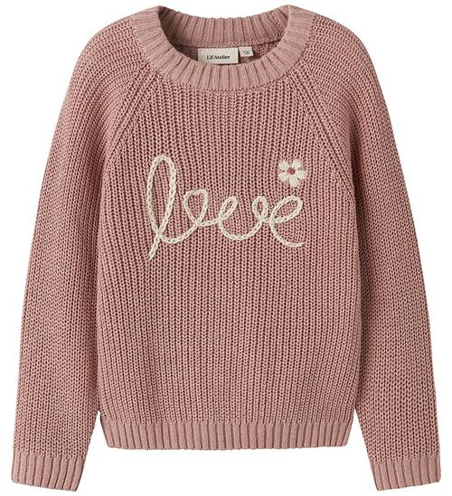 Lil'Atelier Bluse - Strik - NmfEmlen - Misty Rose