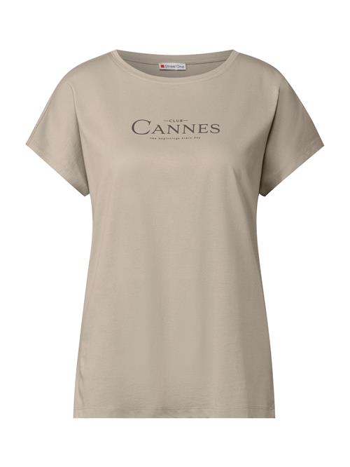 STREET ONE Shirts  beige / guld