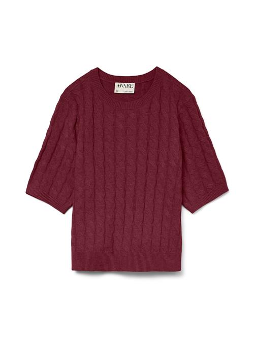 Aware Pullover 'AWLORELLA'  carminrød