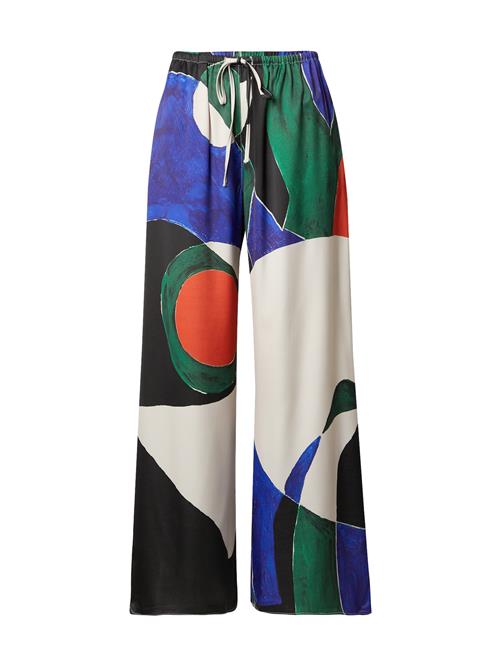 TOPSHOP Bukser  kit / koboltblåt / mørkegrøn / mørkeorange