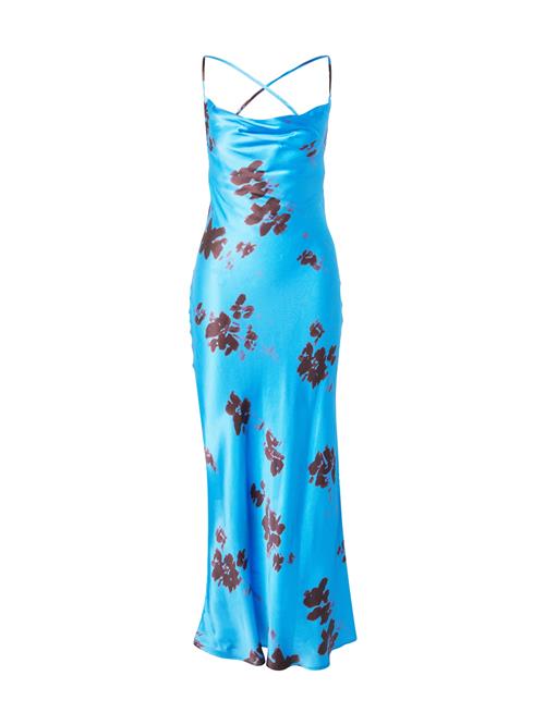 TOPSHOP Sommerkjole  azur / vinrød