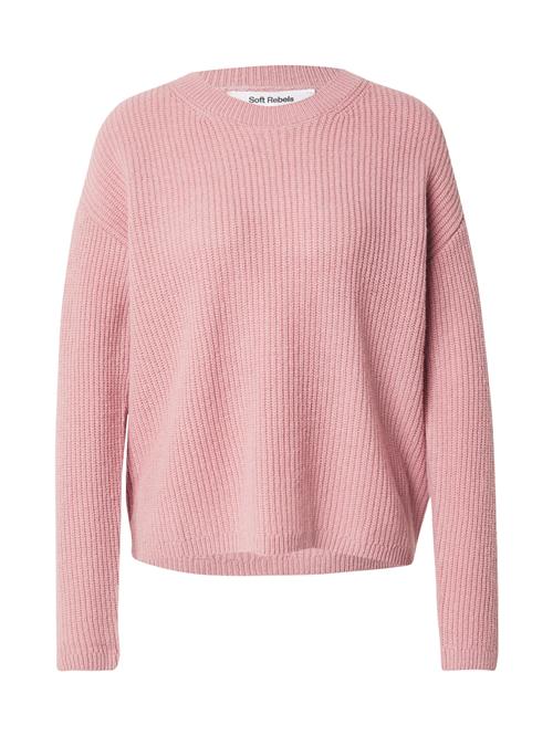 Soft Rebels Pullover  lyserød